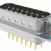 D-sub Pin header 180-degree straight-through connector