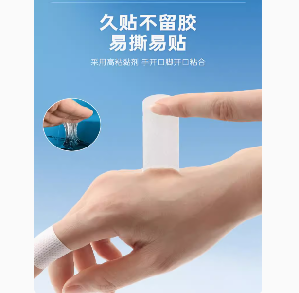 UK-762287 UYIKU Miếng dán trị nứt tay chân 100 miếng (Loại thoải mái – thoáng khí) - Ảnh 2