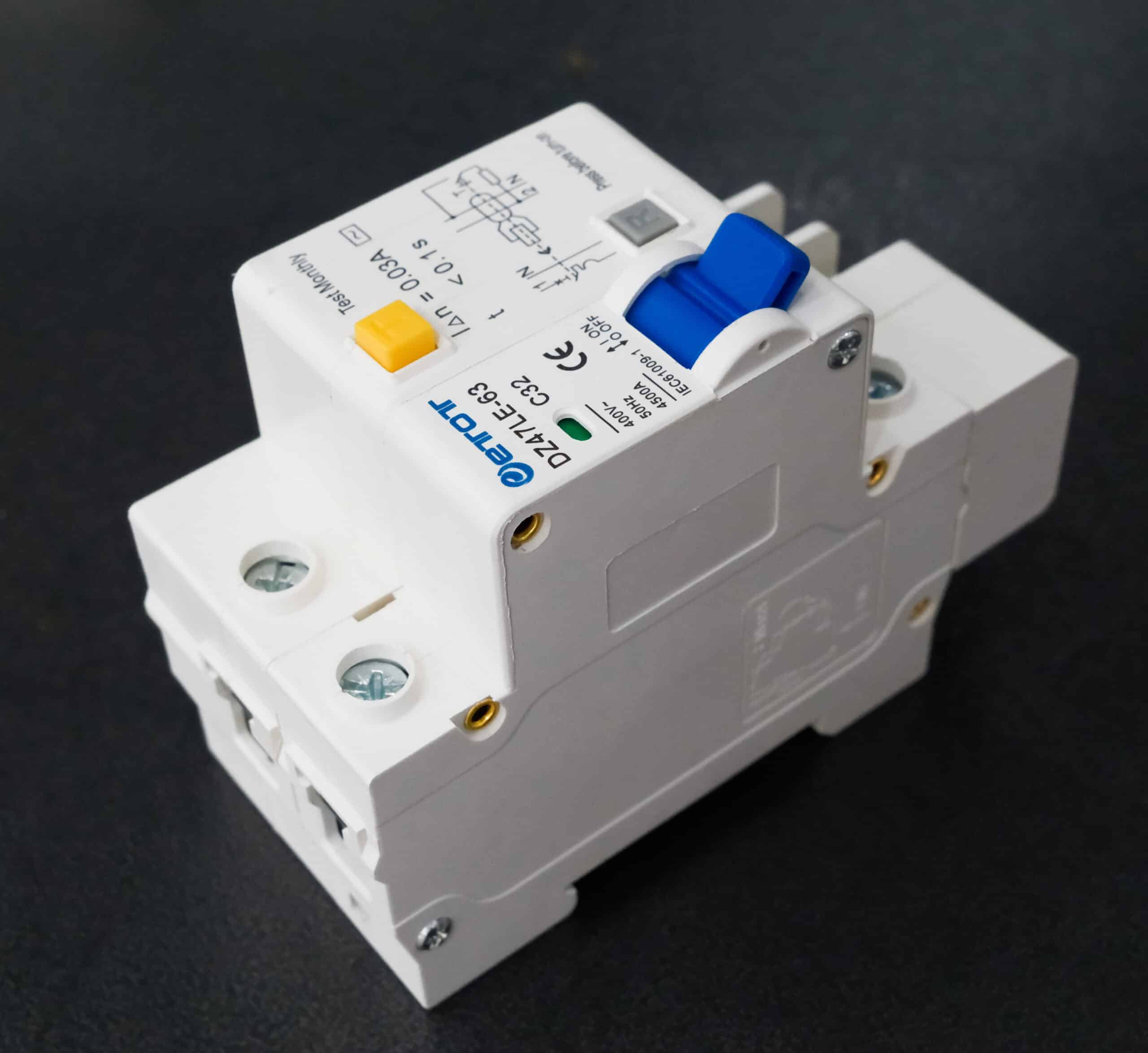 Aptomat DZ47LE-63 1PC45 bảo vệ chống ngắn mạch quá tải chính hãng - ETOT - Ảnh 5