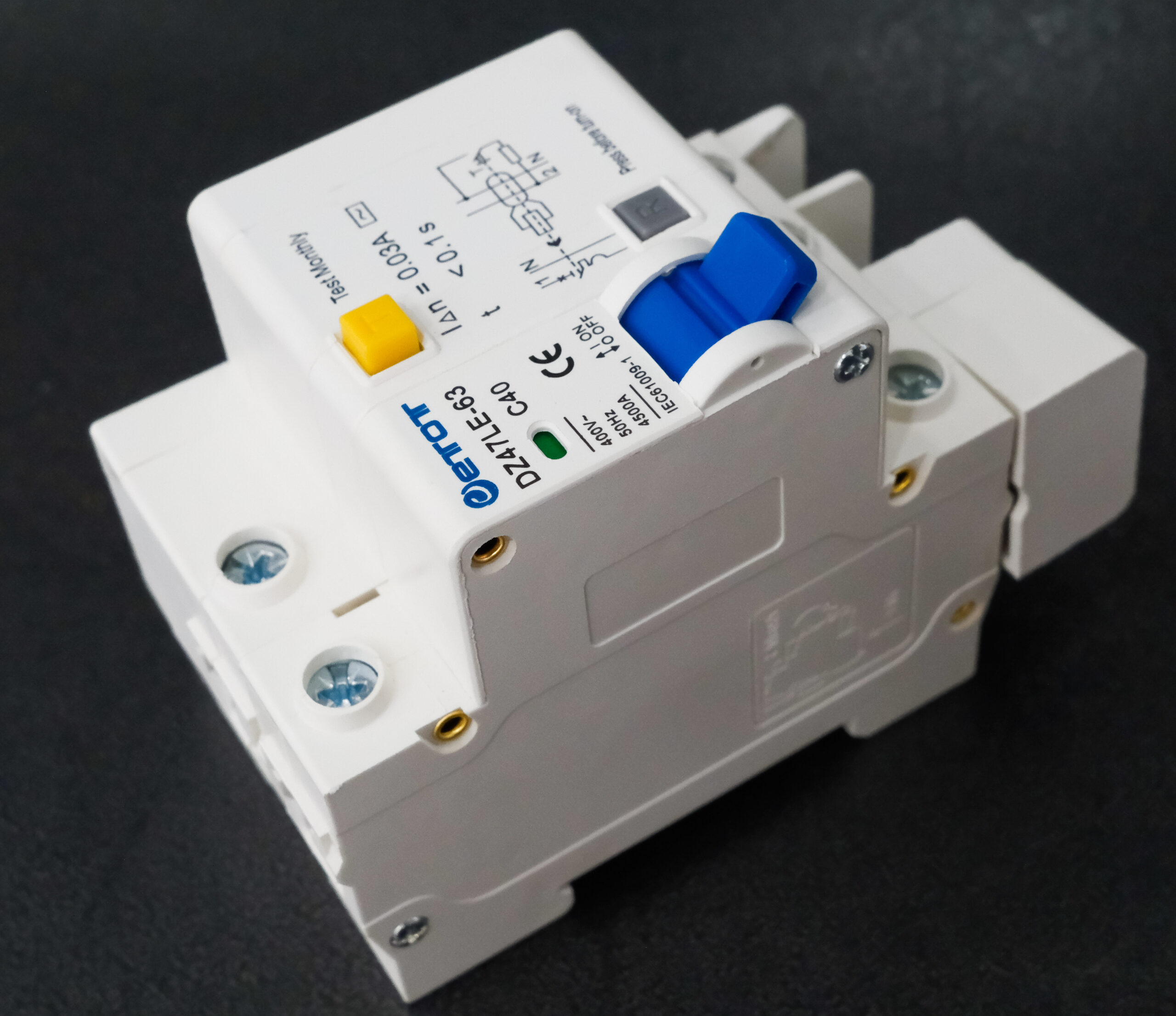 Aptomat DZ47LE-63 1PC45 bảo vệ chống ngắn mạch quá tải chính hãng - ETOT - Ảnh 2