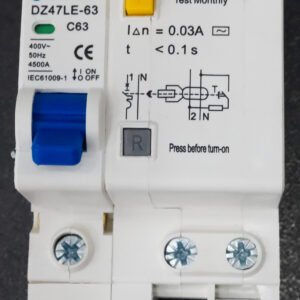 Aptomat DZ47LE-63 1PC63  bảo vệ chống ngắn mạch quá tải chính hãng  - ETOT