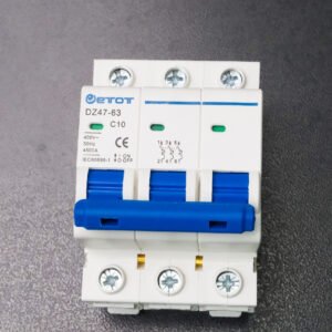 Aptomat DZ47-63 3PC10  bảo vệ chống ngắn mạch quá tải chính hãng  - ETOT