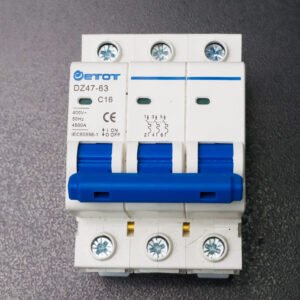 Aptomat DZ47-63 3PC16  bảo vệ chống ngắn mạch quá tải chính hãng  - ETOT