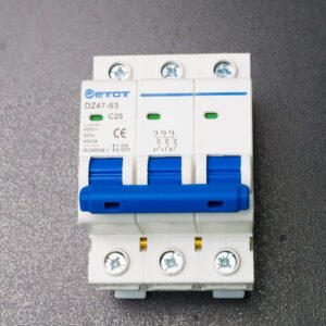 Aptomat DZ47-63 3PC25  bảo vệ chống ngắn mạch quá tải chính hãng  - ETOT