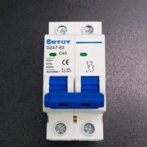 Aptomat DZ47-63 2PC40  bảo vệ chống ngắn mạch quá tải chính hãng  - ETOT