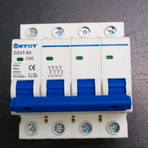 Aptomat DZ47-63 4PC50  bảo vệ chống ngắn mạch quá tải chính hãng  - ETOT