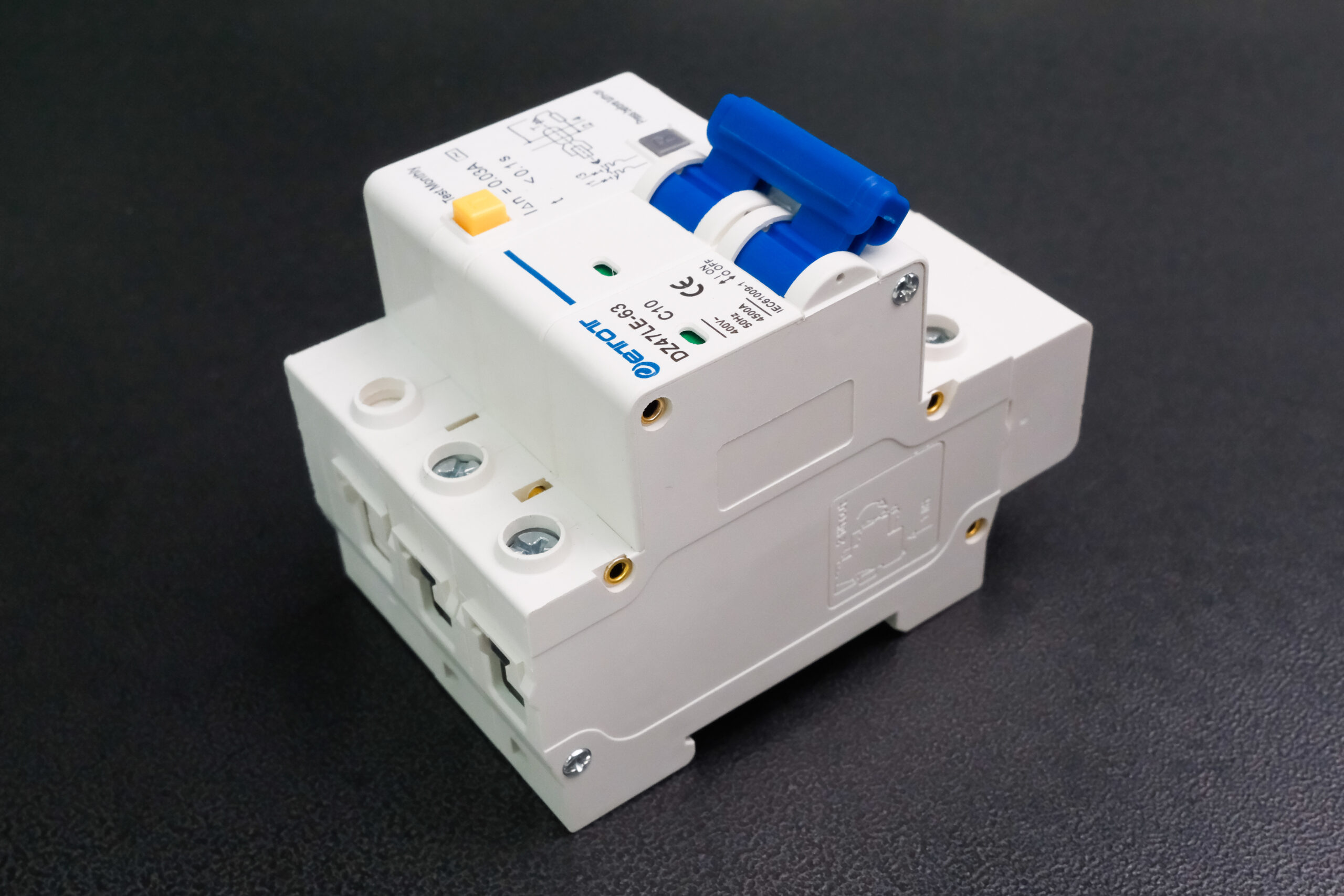 Aptomat DZ47LE-63 2PC10 bảo vệ chống ngắn mạch quá tải chính hãng - ETOT - Ảnh 2