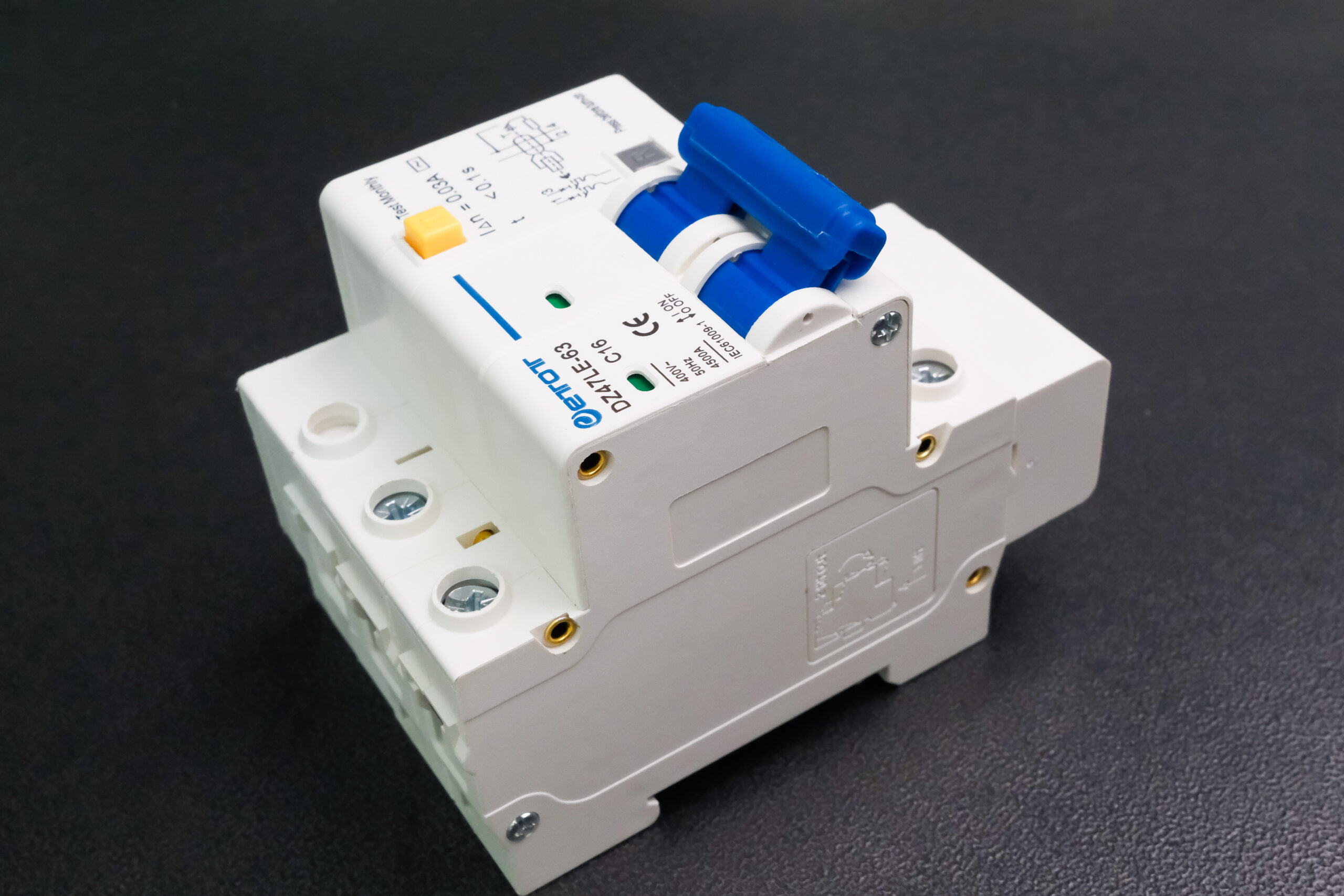 Aptomat DZ47LE-63 2PC16 bảo vệ chống ngắn mạch quá tải chính hãng - ETOT - Ảnh 2