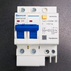 Aptomat DZ47LE-63 4PC25  bảo vệ chống ngắn mạch quá tải chính hãng  - ETOT