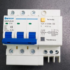 Aptomat DZ47LE-63 3PC10  bảo vệ chống ngắn mạch quá tải chính hãng  - ETOT