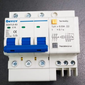 Aptomat DZ47LE-63 3PC16  bảo vệ chống ngắn mạch quá tải chính hãng  - ETOT