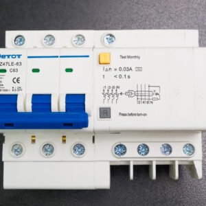 Aptomat DZ47LE-63N 3PC63  bảo vệ chống ngắn mạch quá tải chính hãng  - ETOT