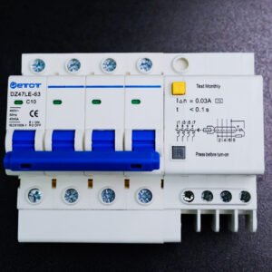 Aptomat DZ47LE-63 4PC10  bảo vệ chống ngắn mạch quá tải chính hãng  - ETOT