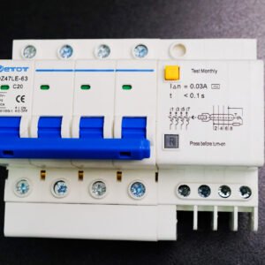 Aptomat DZ47LE-63N 4PC20  bảo vệ chống ngắn mạch quá tải chính hãng  - ETOT