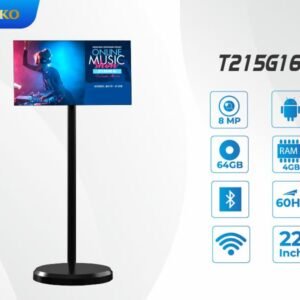 Màn hình cảm ứng di động thông minh 22 inch Tomko GoWithMe T215G16 – Màu đen