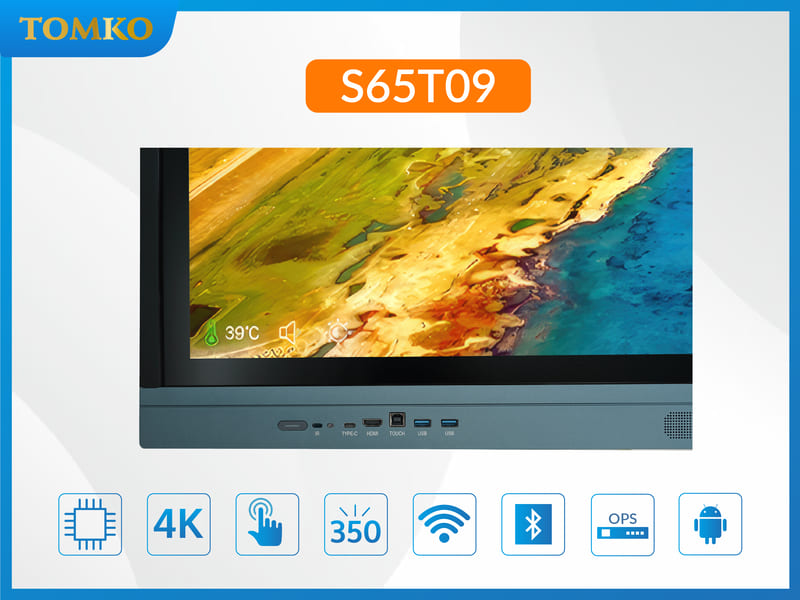 Màn hình tương tác dạy học/ phòng họp 65 inch TOMKO S65T09 - Ảnh 11
