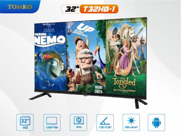 Smart Tivi 32 inch Tomko T32H8-1 - Ảnh 2