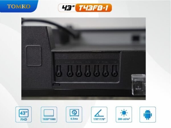 Smart Tivi 43 inch Tomko T43F8-1 - Ảnh 5